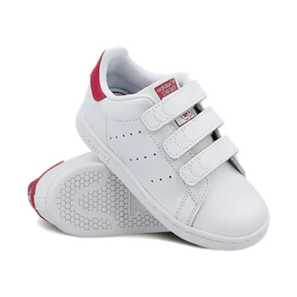 New Baby Adidas Original Stan Smith TD Shoes B32704 Size 9K-10K - Picture 9 of 9